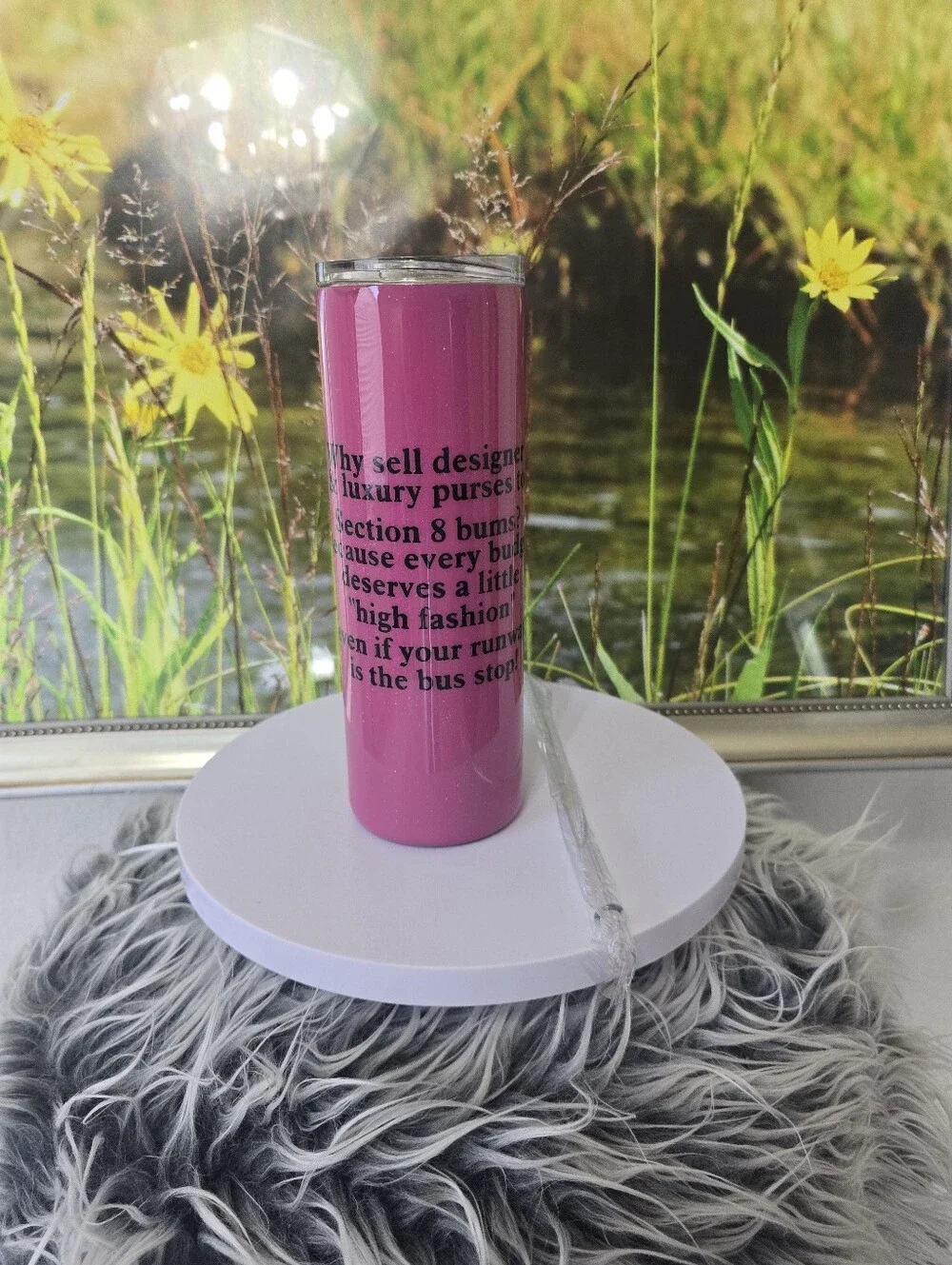 Custom 20oz Skinny Tumbler | Personalized Photo Logo Business Cup | Custom Gift